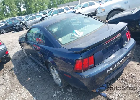 2001 Ford Mustang из США, поврежденный, VIN 1FAFP40421F200415